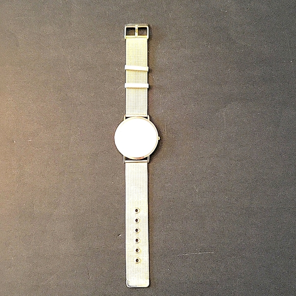Statement Watch, Gold-tone, Large White Face, Roman Numerals, Japan Movement - Picture 6 of 12